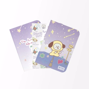 BT21 CHIMMY A6 užrašų knygelių rinkinys, 3 vnt.