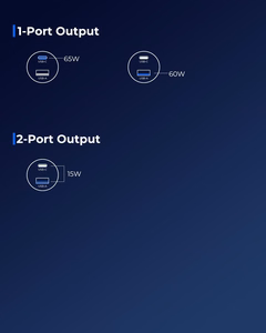 Automobilinis įkroviklis Joyroom JR-CCN18 USB-C/USB-A 65W juodas