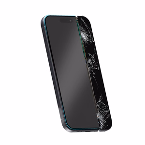 Crong Nano Glass hibridinis ekrano stiklas, skirtas iPhone 17e / 16e / 14 / 13 / 13 Pro