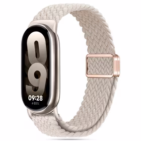 Tech-Protect NylonMag dirželis Xiaomi Smart Band 8 / 9 / NFC - smėlio spalvos