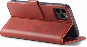 Dėklas Wallet Case Samsung A376 A37 5G raudonas