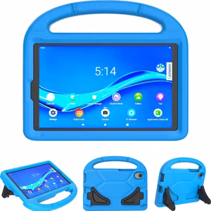 Dėklas Shockproof Kids Samsung X210/X215/X216 Tab A9 Plus 11.0/X230/X235/X236 Tab A11 Plus 11.0 tamsiai mėlynas