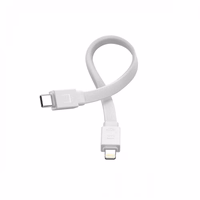 Išorinė baterija Joyroom "JR-PBM01" Balta 20W 10000mAh (Belaidis įkrovimas) + Type-C / Lightning laidas