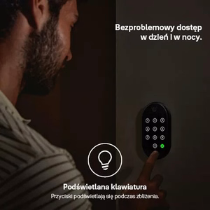 Yale 05/303000/BL Smart Keypad 2 – skaitmeninė klaviatūra su pirštų antspaudų skaitytuvu, juoda