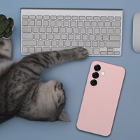 Silikoninis dėklas 2mm OPPO A5 4G / A5 5G smėlio rožinis