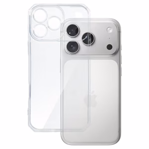Šarvuotas Antishock dėklas telefonui Iphone 17 Pro permatomas
