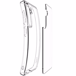 Spigen Ultra Hybrid dėklas telefonui Samsung Galaxy S25 - skaidrus