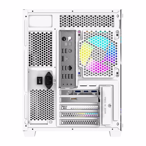 DarkFlash B275 PRO компьютерный корпус (белый) + 6 вентиляторов