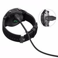 Tech-Protect MC04 UltraBoost USB-A laidas Garmin laikrodžiui 1m - juodas