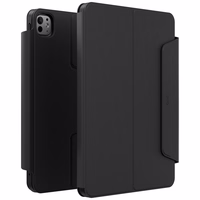 Uniq Rovus Snapmount Magnetinis 360 Sukamas Nuimamas dėklas iPad Pro 13" 2024 (7-os kartos) - juodas
