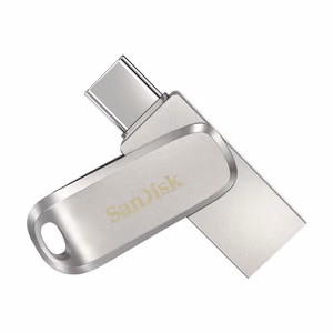 Memory USB FlashDrive SanDisk "Ultra Luxe Dual Drive" 32GB (USB 3.2 / USB-C) / 100% Genuine /