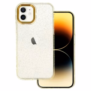 Tel Protect Gold Glitter dėklas iPhone 14 auksinis