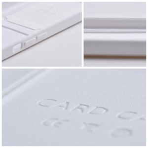 Dėklas telefonui CARD IPHONE 16 Plus baltas