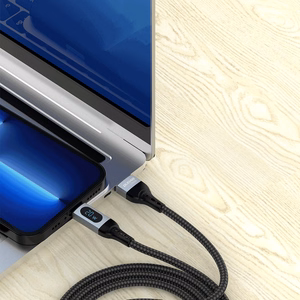Dudao USB Type C - Lightning greito įkrovimo PD 20W 1m kabelis juodas (L7MaxL)