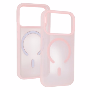 Tel Protect Mist Matte Magsafe dėklas Iphone 17 Pro šviesiai rožinis
