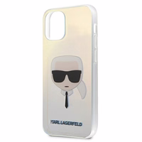 Karl Lagerfeld įvairiaspalvis Karl's Head dėklas telefonui iPhone 12 mini