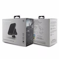 BMW BMMWCCDTPK 15W indukcinis laikiklis stiklui/grotelėms juodas/juodas MagSafe Signature Edition