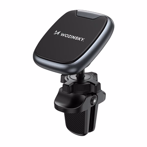Wozinsky WUMTK magnetinis telefono laikiklis automobilio oro angai - juodas