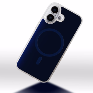 Lowkey Mag for iPhone 17 6,3" tamsiai mėlynas