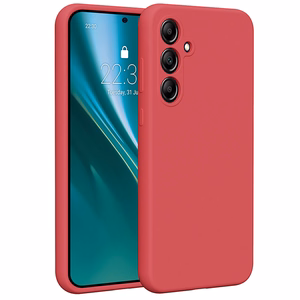 Etteri silikoninis dėklas telefonui Samsung Galaxy A35 5G avietinis