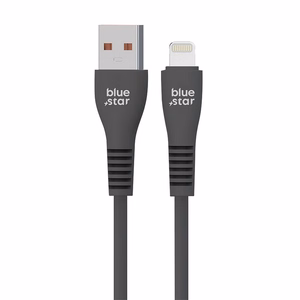 BLUE STAR kabelis USB A į Lightning 2A 12W DC99I 1 m juodas
