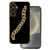 Dėklas telefonui Samsung Galaxy S23 FE dizainas 4 juodas