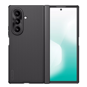 Nillkin Super Frosted Shield Fold Magnetinis dėklas Samsung Galaxy Z Fold 7 suderinamas su MagSafe - juodas
