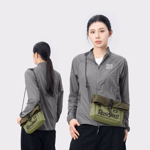 Rockbros W020 Dual-Purpose Front Bag, Bike/Shoulder - Green