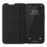 Adidas OR Knygelės Dėklas BASIC iPhone 13 Pro Max 6,7" juoda balta 47127