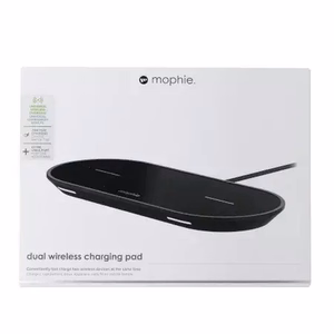Wireless charger 2x10W Mophie Universal Wireless Dual black