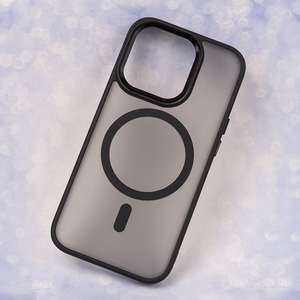 Frozen Mag dėklas for iPhone 17 Air 6,6" juodas