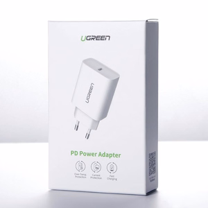 Ugreen USB įkroviklis Power Delivery 3.0 Quick Charge 4.0+ 20W 3A baltas (60450)