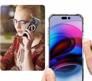 Dėklas Perfectionists Clear Mag Case Apple iPhone 15 Pro skaidrus