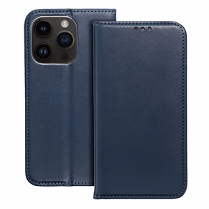 SMART MAGNETO knygos tipo dėklas telefonui IPHONE 17, tamsiai mėlynas
