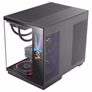 Mars Gaming MCMIRAGE kompiuterio korpusas „Midi Tower“ Juoda