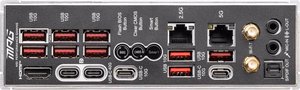 MSI MPG X870E CARBON WIFI pagrindinė plokštė AMD X870E Socket AM5 ATX