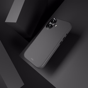Puro Icon Mag Pro Magnetinis Silikoninis dėklas telefonui iPhone 16 - Juoda