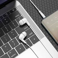 Laidinės ausinės USB C Hoco M97 baltos