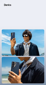 Benks Magnetic Armor Tint Kevlar 1000D (B050) for Samsung Galaxy S26 Ultra mėlynas