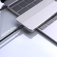 Dudao L9C Max 240W PD USB-C - USB-C kabelis 1.2m - juodas