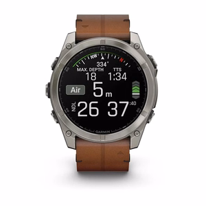 Garmin fēnix 8 – GPS išmanusis laikrodis, AMOLED, 51 mm, titano spalvos