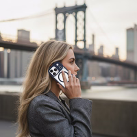 Liavec minkštas dėklas skirtas Iphone 17 Pro Max mėlynas