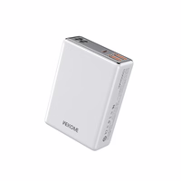 WEKOME WP-27 Tint Series - Power bank 10000 mAh Super Fast Charging USB-C PD 20W + 2x USB-A QC3.0 22.5W (baltas)
