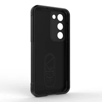 Magic Shield dėklas Samsung Galaxy S23+ lankstus šarvuotas dangtelis juodas