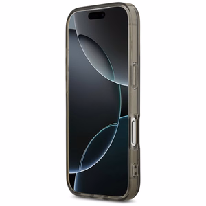 US Polo DH ir apatinės juostos logotipas Magnetinis dėklas telefonui iPhone 17 Pro - juodas