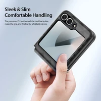 Dėklas Dux Ducis Fitt Samsung F741 Z Flip6/F761 Z Flip7 FE mėlynas