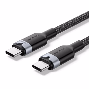 USB-C į C 2.0 Vention 3.1 5A 240W 1 m BK kabelis