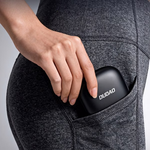 Dudao U17Z Bluetooth 5.3 OWS ausinės su ausų kabliukais - juodos