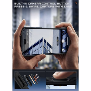 Supcase UB Aero MagSafe Aramid  iPhone 18 Pro Max / 17 Pro Max dėklas, juodas