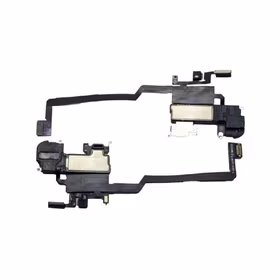 Lanksčioji jungtis skirta iPhone XS su viršutiniu garsiakalbiu (ausine) ir šviesos davikliu